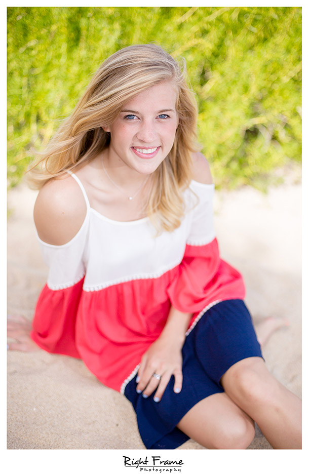 Senior Portraits Hawaii Oahu Ashley by RIGHT FRAME PHOTOGRAPHY