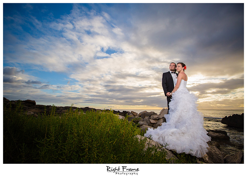 Wedding Photographers in Oahu Hawaii Beata Right Frame Photography