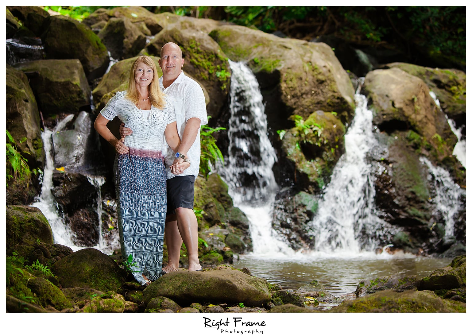 Waterfall Bamboo Forest by RIGHT FRAME PHOTOGRAPHY