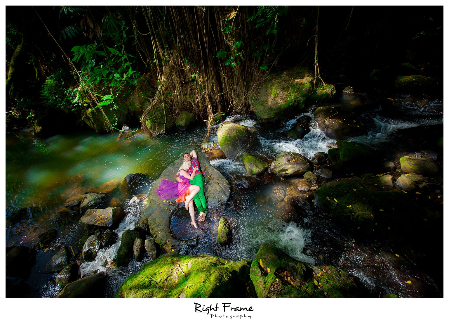 Waterfall Bamboo Forest by RIGHT FRAME PHOTOGRAPHY