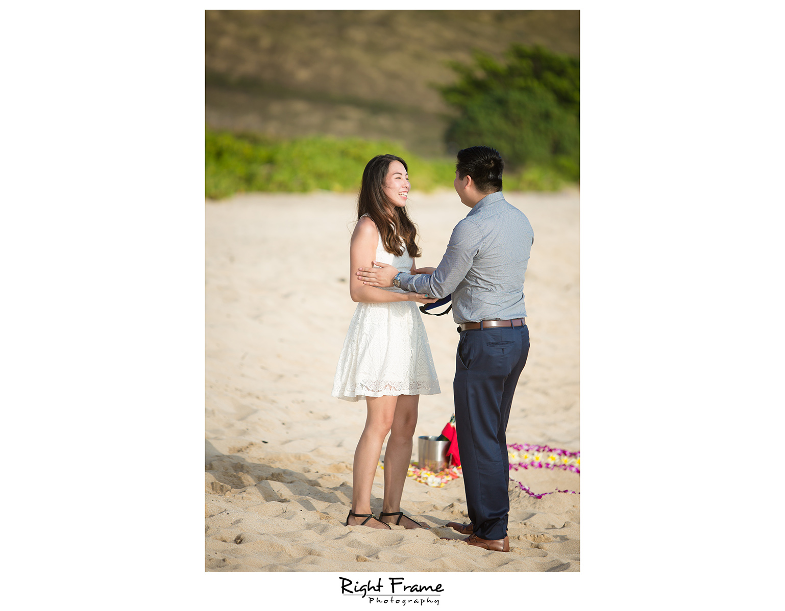 Romantic Surprise Hawaii Engagement Proposal