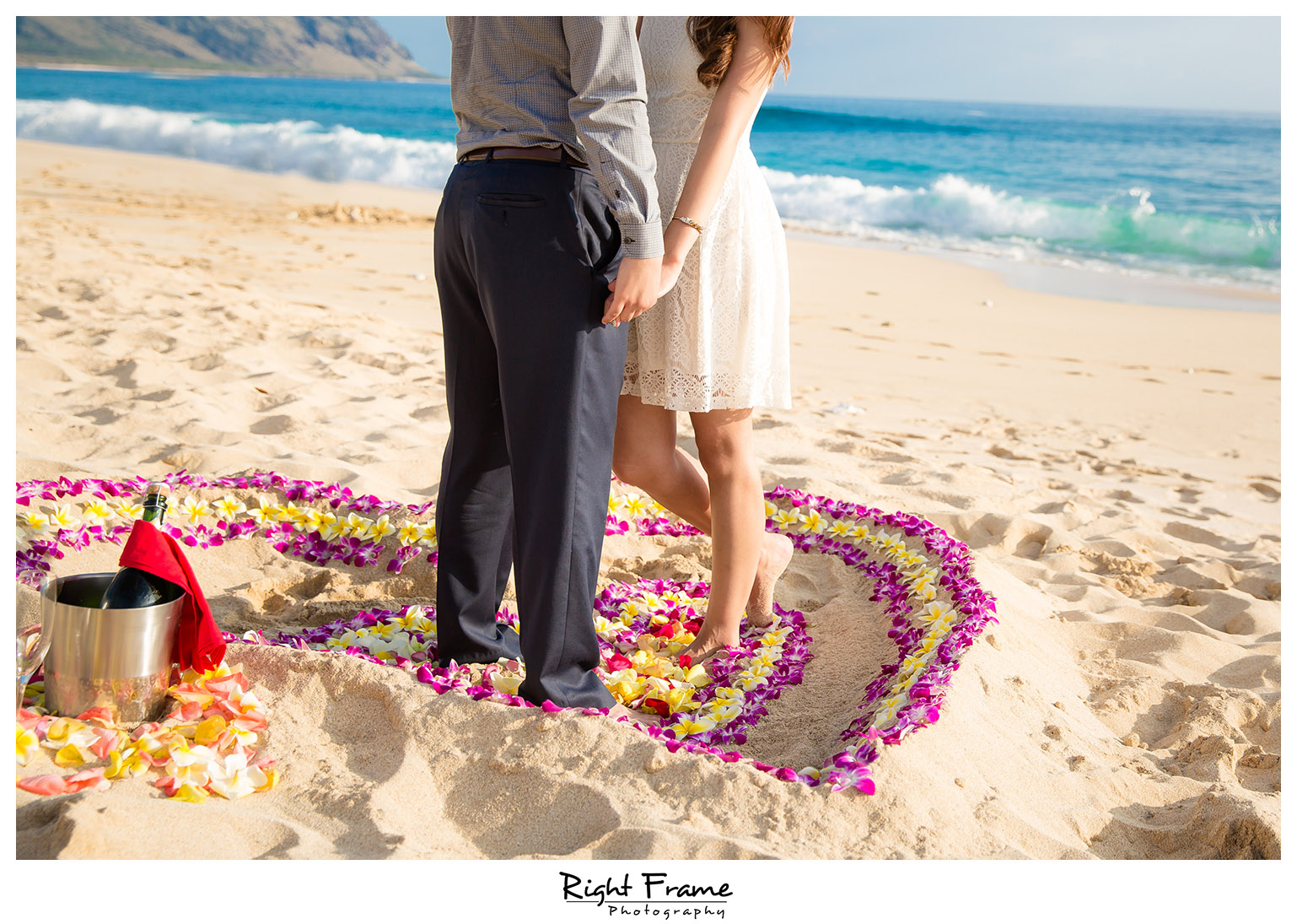 Romantic Surprise Hawaii Engagement Proposal