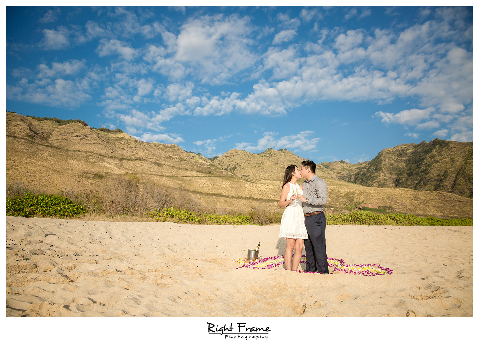 Romantic Surprise Hawaii Engagement Proposal