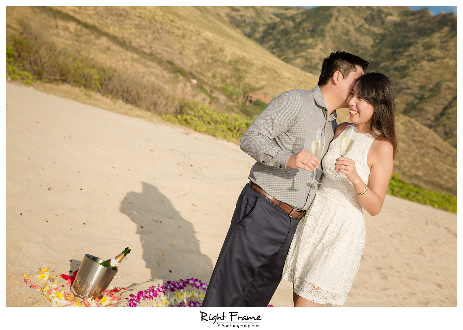 Romantic Surprise Hawaii Engagement Proposal