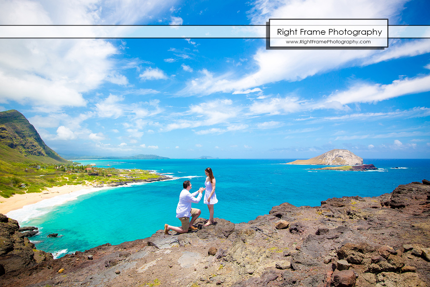 Surprise Marriage Proposal Makapu'u Lookout Oahu