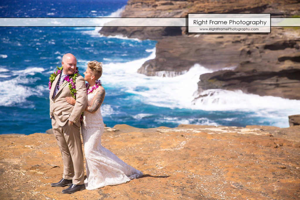 Beautiful Wedding at Heaven's Point, Hawaii by RIGHT FRAME PHOTOGRAPHY