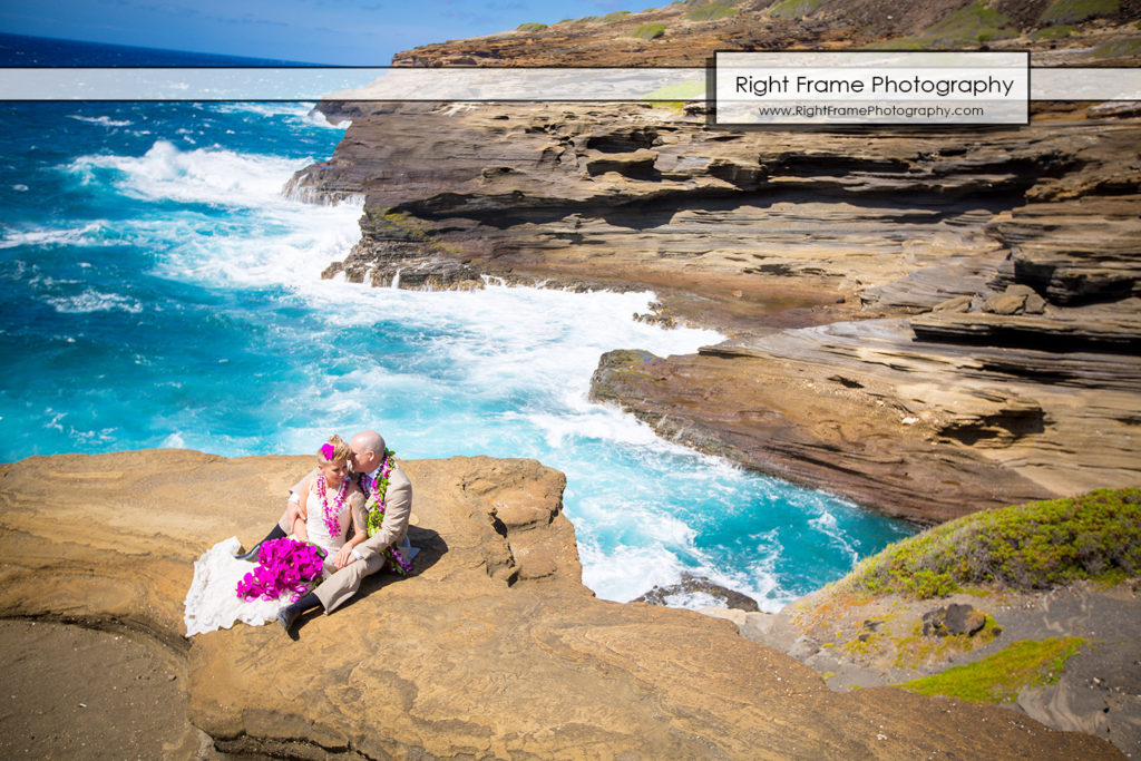 Beautiful Wedding at Heaven's Point, Hawaii by RIGHT FRAME PHOTOGRAPHY