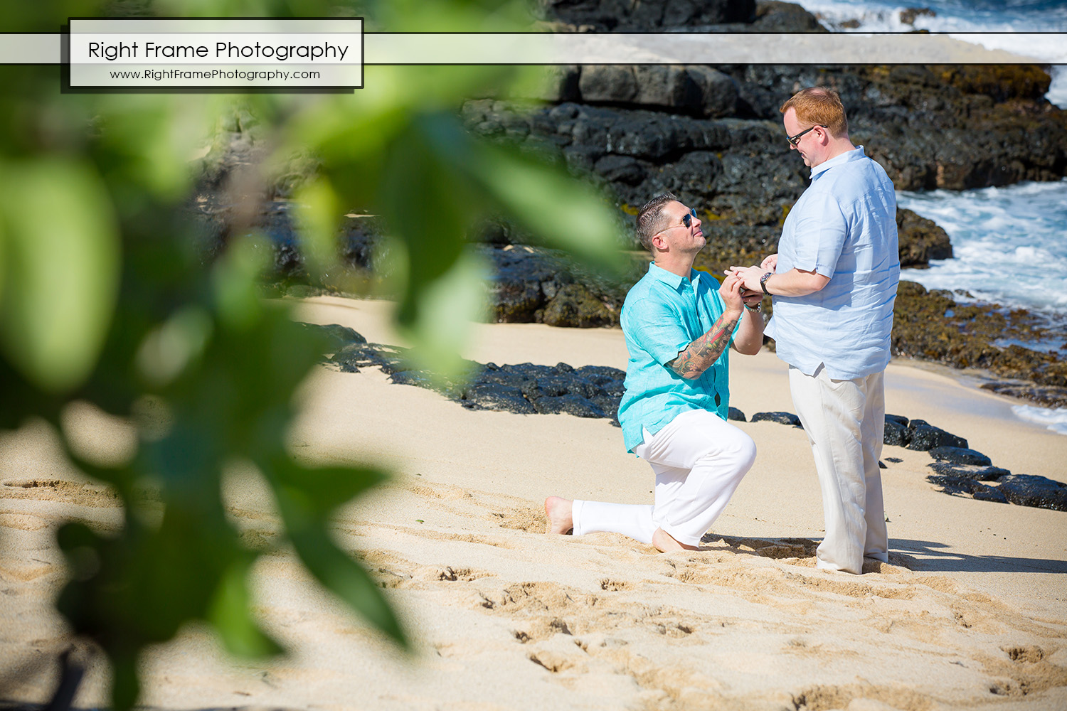 He Asked He Said Yes Hawaii Proposal in Hawaii