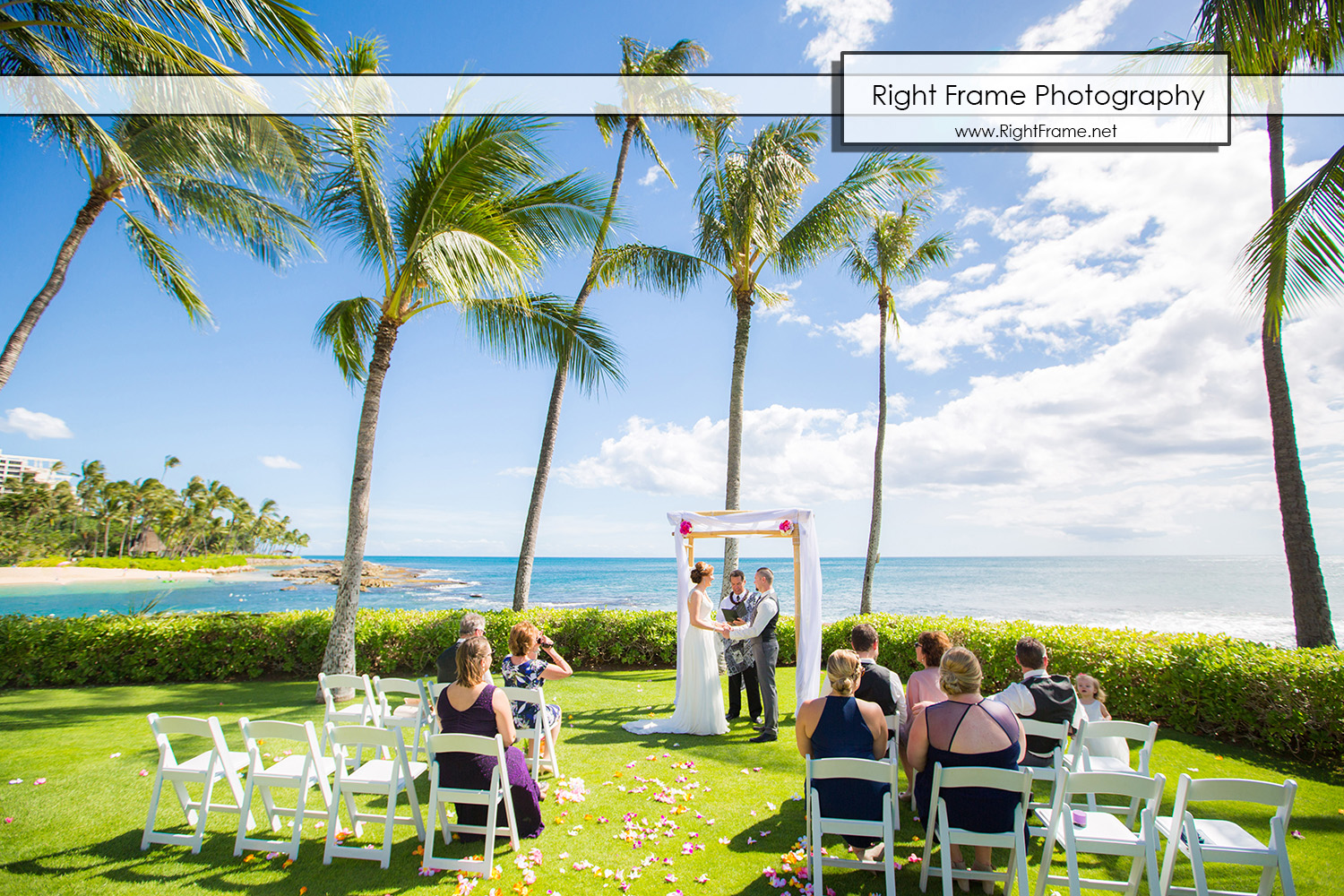 Hawaii Weddings At Paradise Cove Ko Olina By Right Frame Hawaii Weddings At Paradise Cove Ko Olina